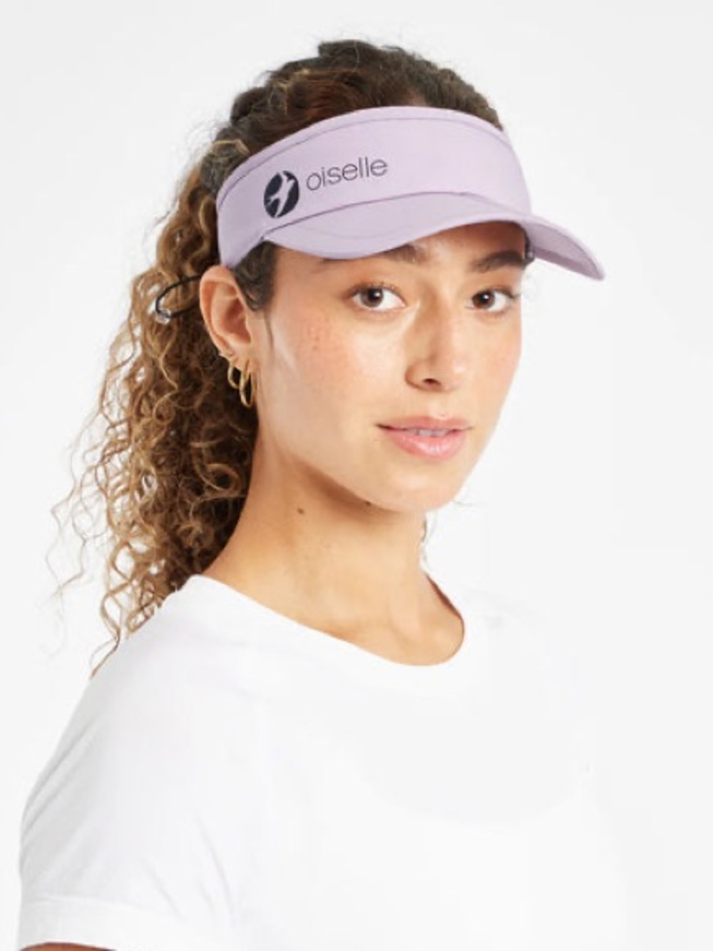 NWT W Oiselle Foldable Roga Visor in Dusty Lavender